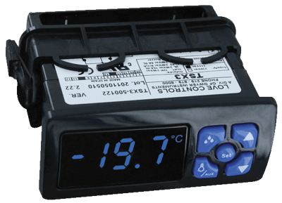 Dwyer Digital Refrigeration Temperature Switch, Series TSX3